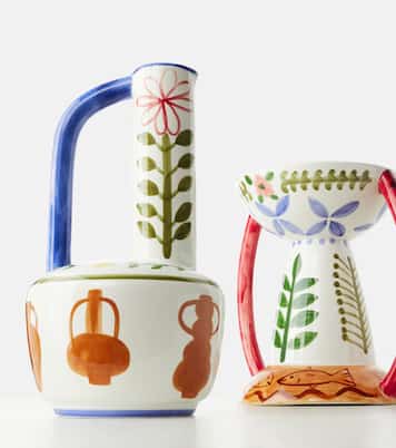 Santiago De Borja Bijao vase by Shurleey | Serax