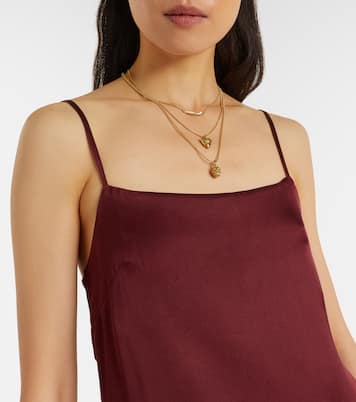 Pisa silk satin camisole | Asceno