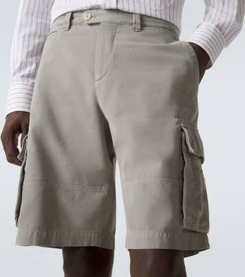 Cargo-Shorts aus Baumwolle | Brunello Cucinelli