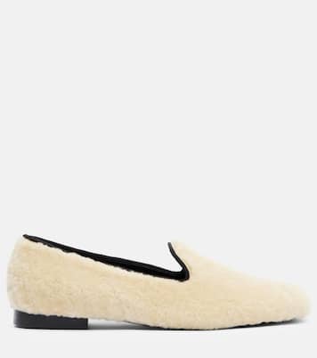 Loafers aus Shearling | Toteme