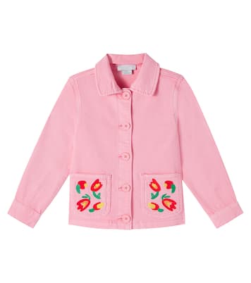 Bestickte Jeansjacke | Stella McCartney Kids