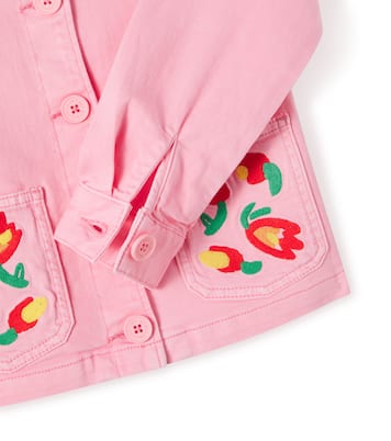 Bestickte Jeansjacke | Stella McCartney Kids