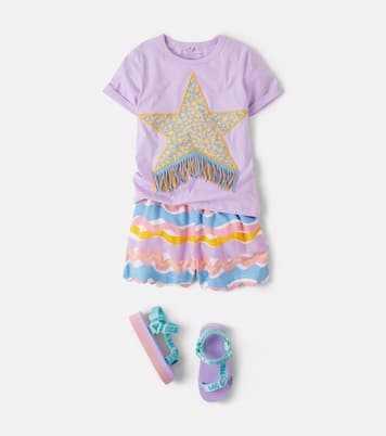 T-Shirt aus Baumwoll-Jersey | Stella McCartney Kids
