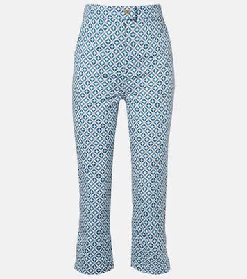 Facella printed cotton wide-leg jeans | Max Mara
