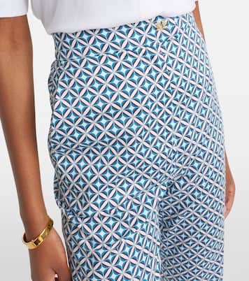 Facella printed cotton wide-leg jeans | Max Mara