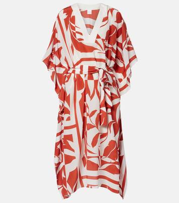 Lancia floral silk beach dress | Max Mara