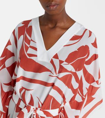 Lancia floral silk beach dress | Max Mara