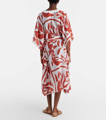 Lancia floral silk beach dress | Max Mara