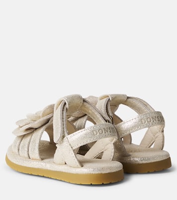 Sandalen Baby Jiles aus Metallic-Leder | Donsje