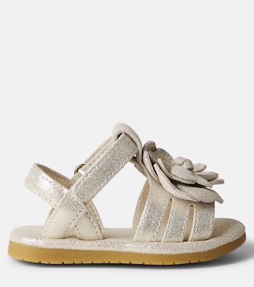 Sandalen Baby Jiles aus Metallic-Leder | Donsje