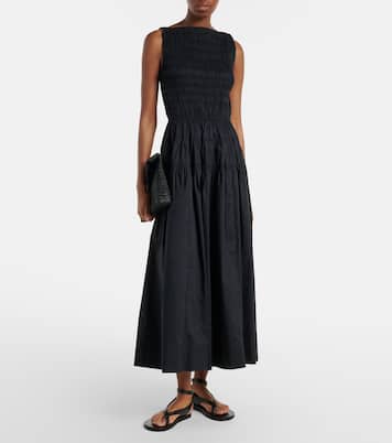 Melie cotton poplin midi dress | Dôen