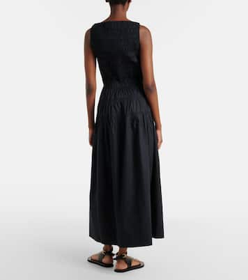 Melie cotton poplin midi dress | Dôen