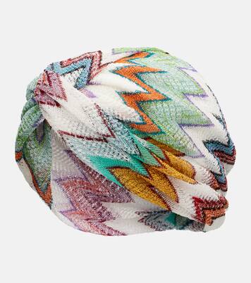 Haar-Accessoire aus Häkelstrick | Missoni