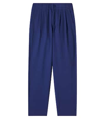 Herringbone cotton straight pants | Polo Ralph Lauren Kids