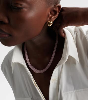 Collar de oro de 18 ct con morganitas | Ileana Makri