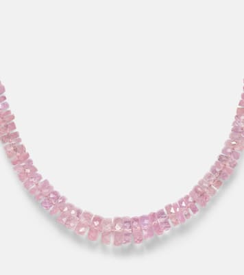 Collar de oro de 18 ct con morganitas | Ileana Makri