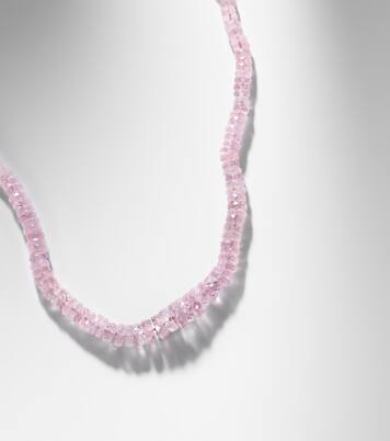 Collar de oro de 18 ct con morganitas | Ileana Makri