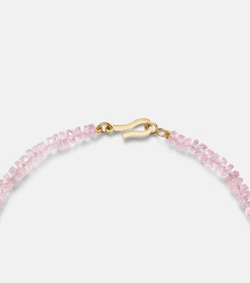 Collar de oro de 18 ct con morganitas | Ileana Makri