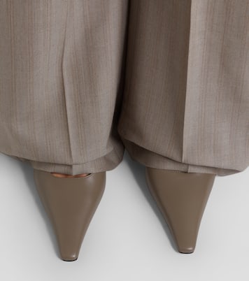 Sloan leather slingback pumps | Victoria Beckham