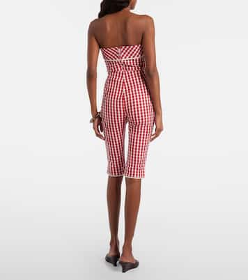 Caprihose Ebony aus einem Baumwollgemisch | Posse