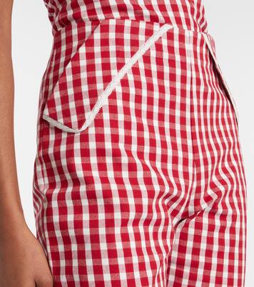 Caprihose Ebony aus einem Baumwollgemisch | Posse