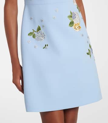 Floral embroidered minidress | Carolina Herrera