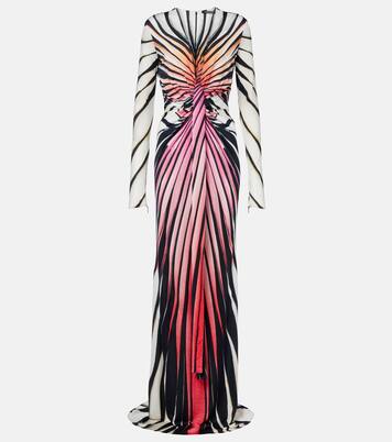 Printed gown | Roberto Cavalli