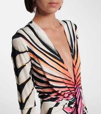 Printed gown | Roberto Cavalli