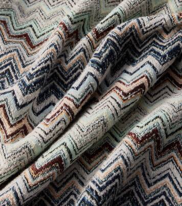 Forest cotton, wool and cashmere-blend throw | Missoni