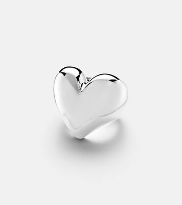 Ring Puffy Heart, rhodiniert | Jennifer Fisher