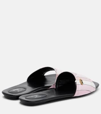 Yummy Iride twill slides | Pucci