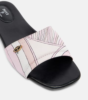 Yummy Iride twill slides | Pucci