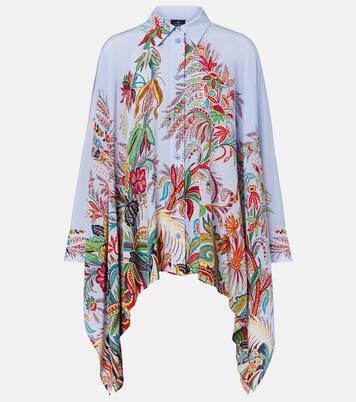 Floral silk blouse | Etro