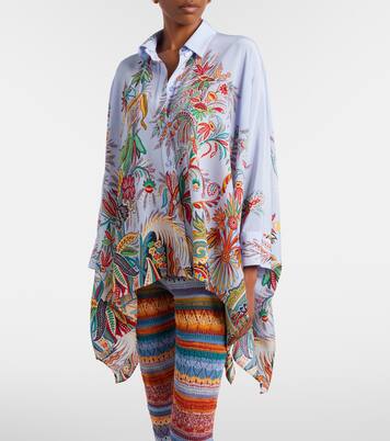Floral silk blouse | Etro