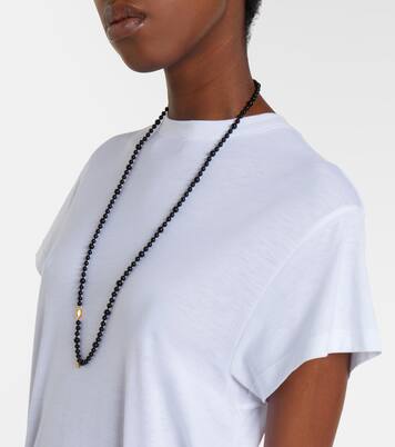 Tie-waist jersey top | Toteme