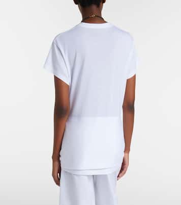 Tie-waist jersey top | Toteme