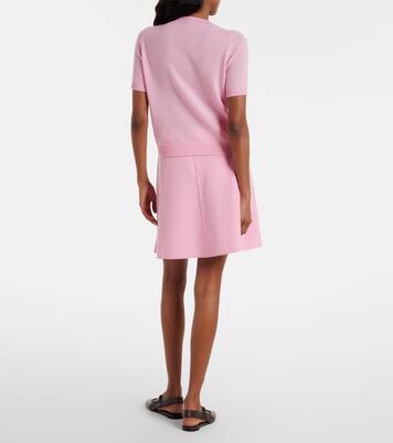 Wool and cashmere miniskirt | Jardin des Orangers