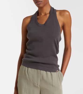 N°409 Jerry cotton and cashmere tank top | Extreme Cashmere