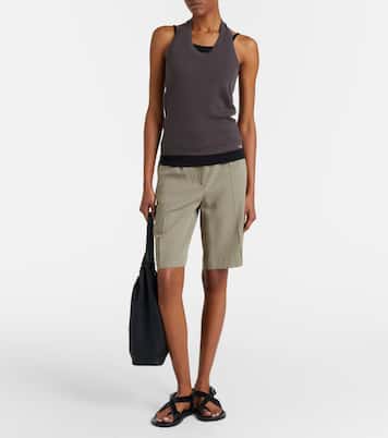 N°409 Jerry cotton and cashmere tank top | Extreme Cashmere