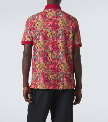 Paisley cotton piqué polo shirt | Etro