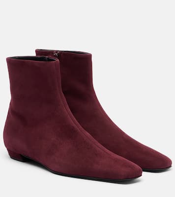 Ankle Boots aus Veloursleder | Proenza Schouler