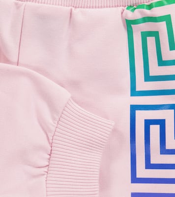 Baby stretch-cotton trackpants | Versace Kids