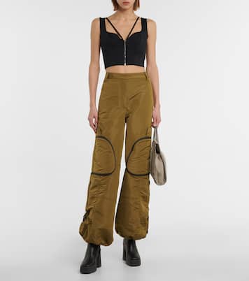 Bustier-Top aus Scuba | Stella McCartney