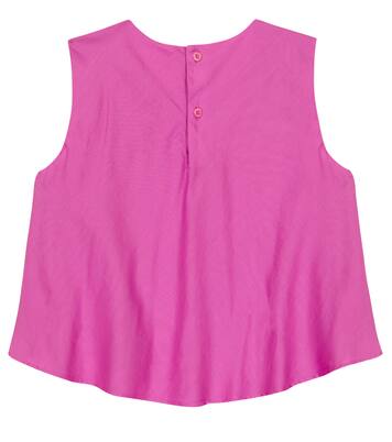 Layered cotton top | Il Gufo