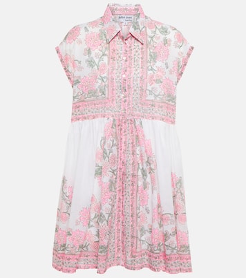 Floral cotton minidress | Juliet Dunn