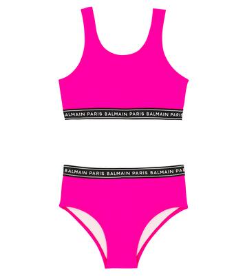 Bikini aus Jacquard | Balmain Kids