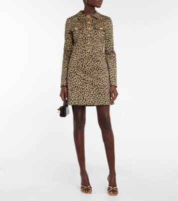 Robe imprimée en jean | Giambattista Valli