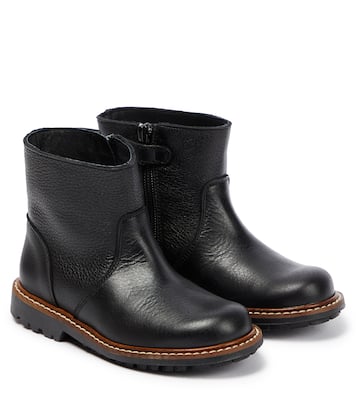 Leather ankle boots | Bonpoint