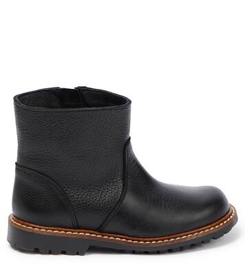 Leather ankle boots | Bonpoint