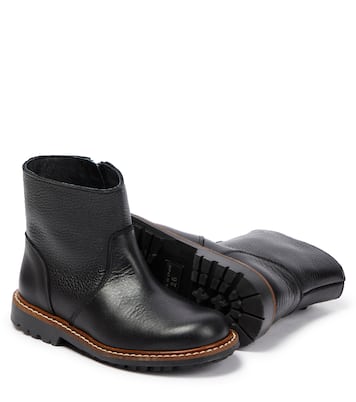 Leather ankle boots | Bonpoint